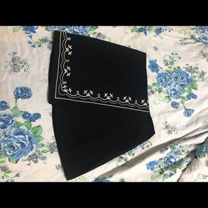 Black skirt